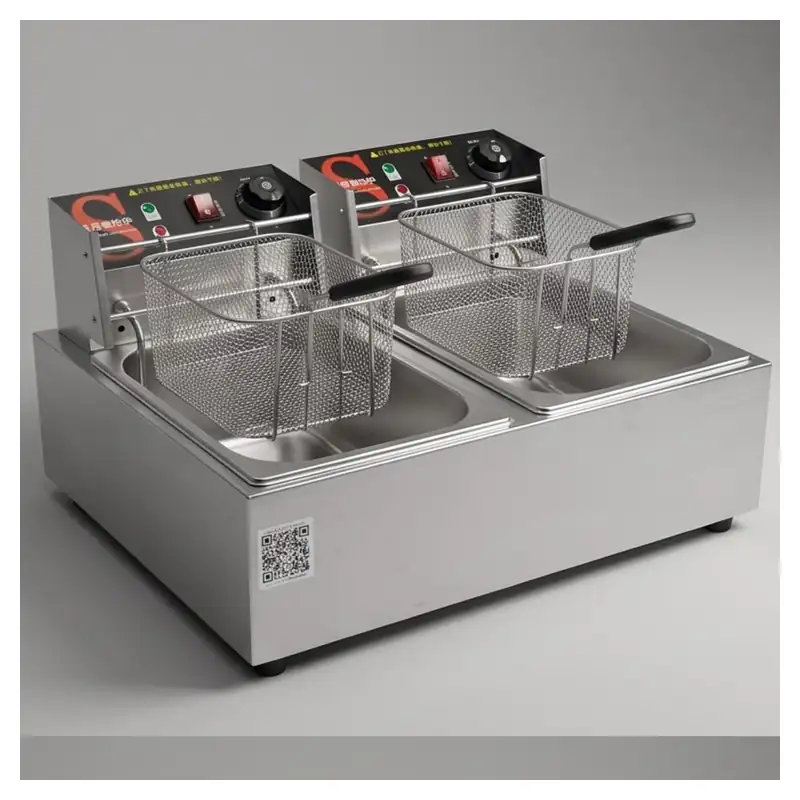 联合-RJ-82双缸电炸炉(开关)