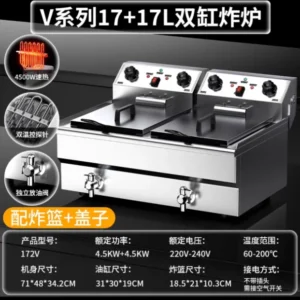 联合-RJ-172V双缸电炸炉